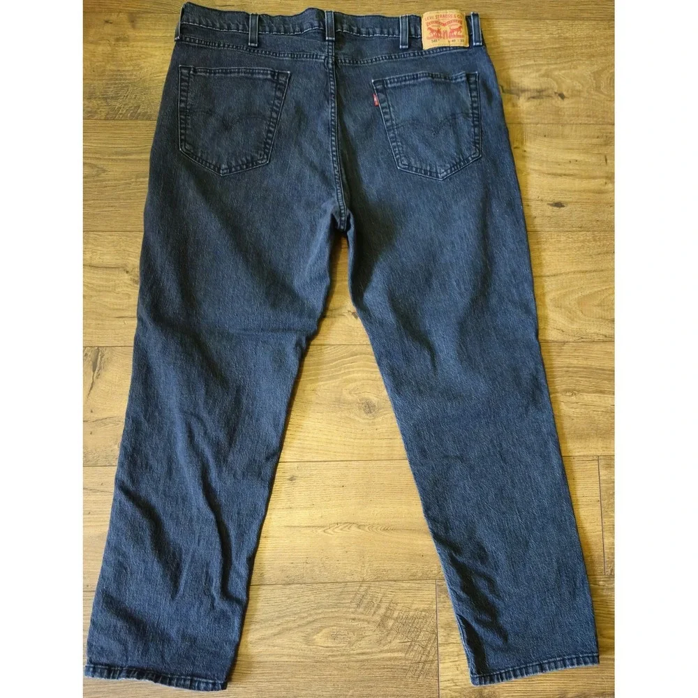 Levi's‎ Men's 541 Athletic Flex Fit Black Jeans 40x32